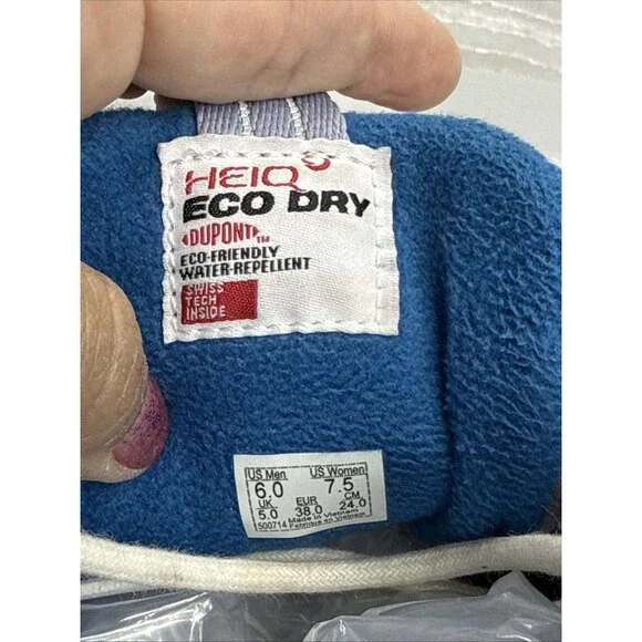 (C2) Vans Off the Wall High Top Suede HEIQ ECO DRY Shoes Sz M 6 / W 7.5 - Picture 9 of 13